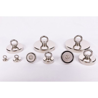 Quality goods Nd-Fe-B n35 fishing magnet Recovery for Eyebolt Factory Supply Customized high manufacturer