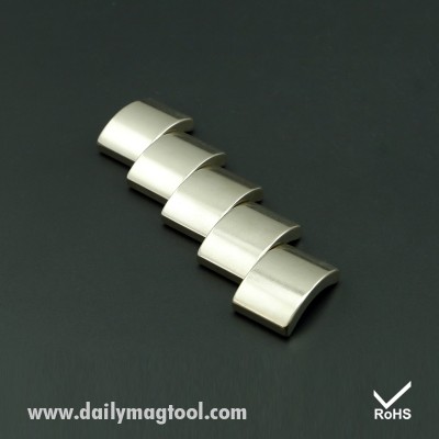 Rare Earth Segment Arc Neodymium Magnet  for motor