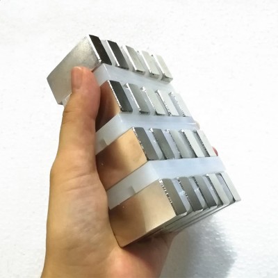 High Performance Custom Rare Earth N50 Block Neodymium Magnet Rectangular For Sale